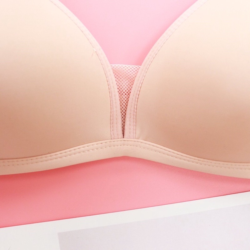 Áo lót nữ mỏng không gọng, áo ngực cotton êm nhẹ thoải mái