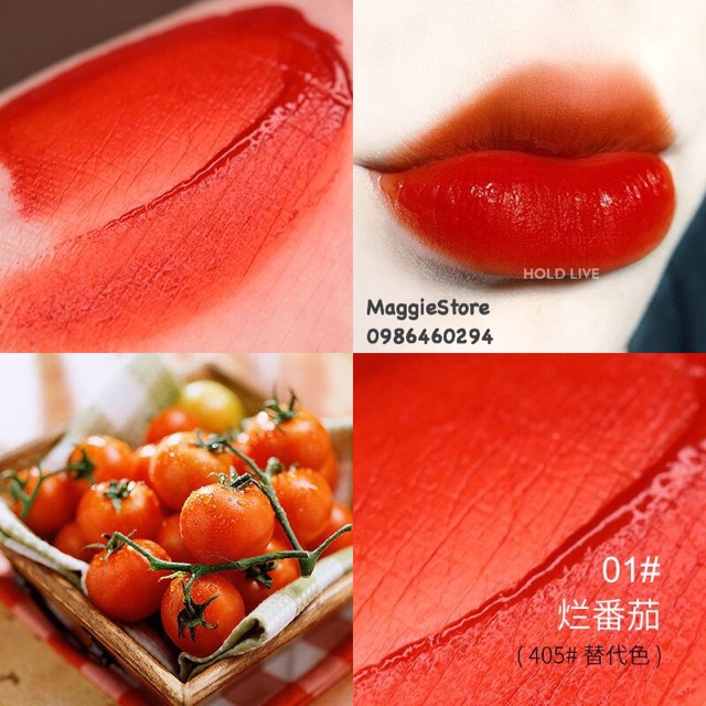 Son kem lì HOLD LIVE Pro Air Soft Mist Lip Glaze