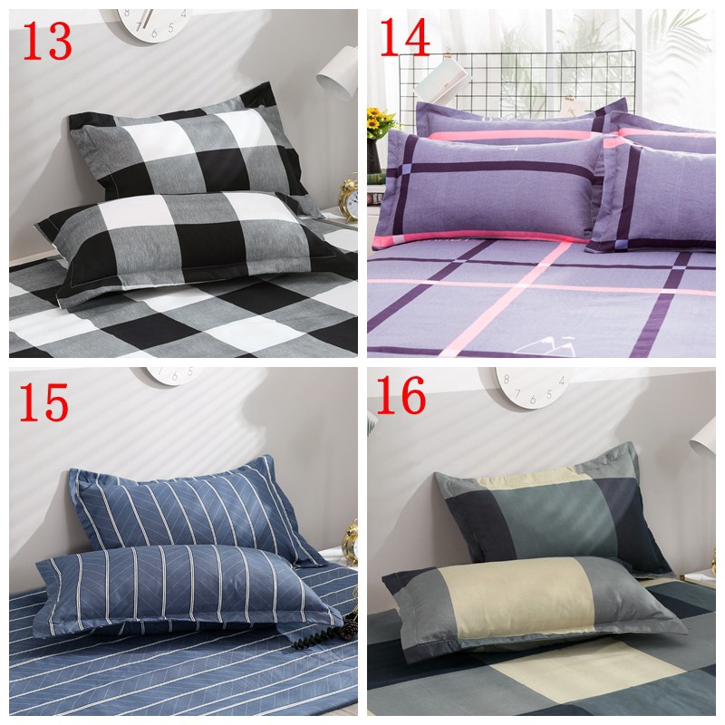 Pillowcase Beddings Cover Pillow Cover Simple And Comfortable Home Pillow (pair) NEW STYLE