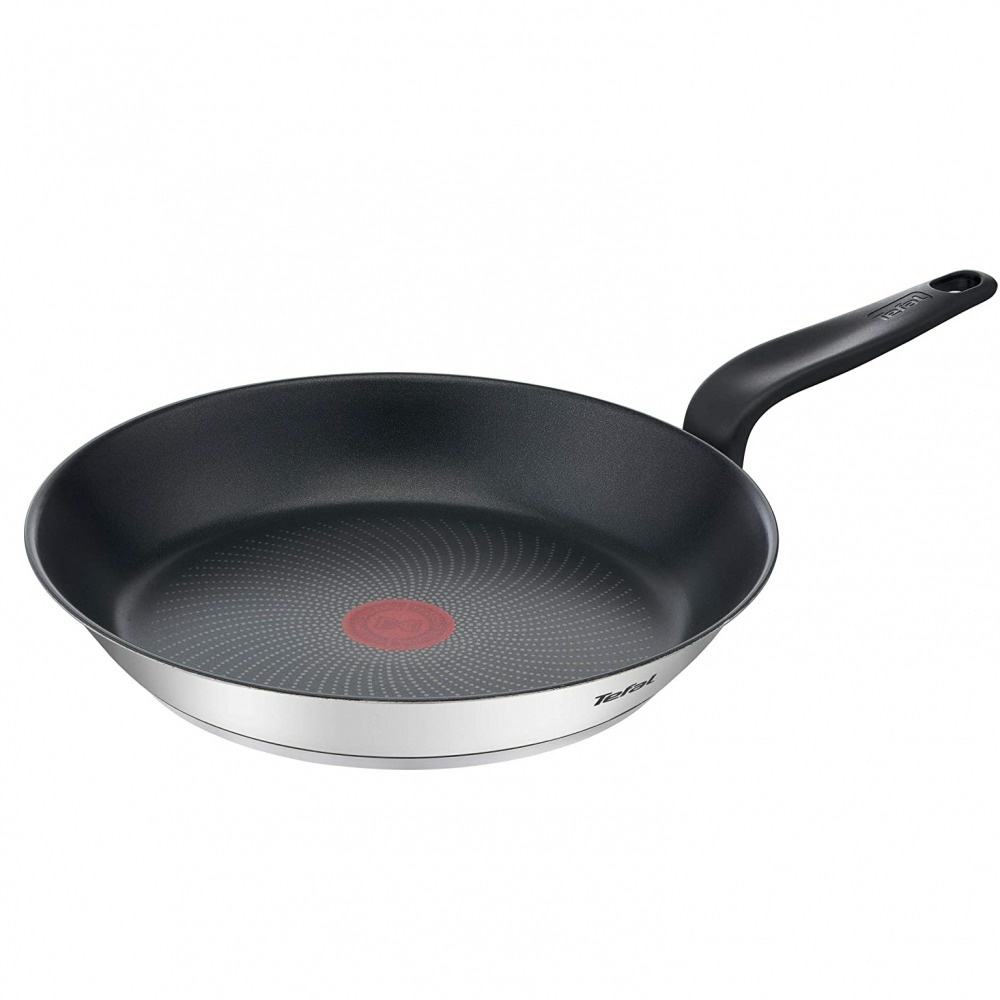 Chảo chiên inox 26cm chống dính đế từ đáy cạn Tefal Primary E3090504- Hàng chính hãng