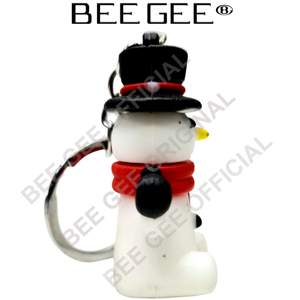 Móc khóa dùng làm quà tặng giáng sinh Noel và tết MK NGUOITUYET4D1 siêu cute BEE GEE