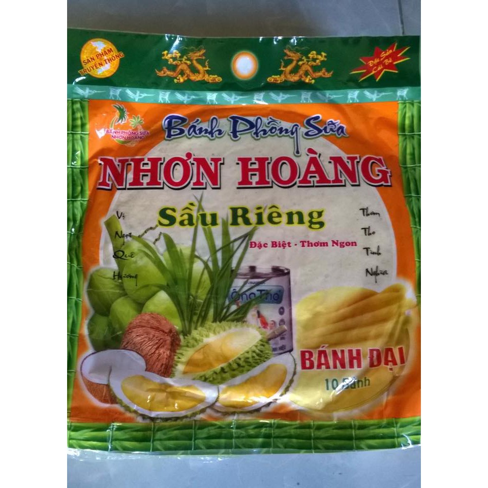 Bánh phồng sữa sầu riêng loại đặc biệt