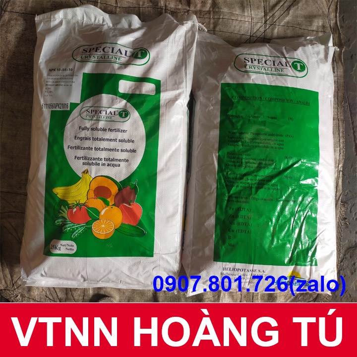 Phân bón lá HELIO PHÁP NPK 10-55-10+TE