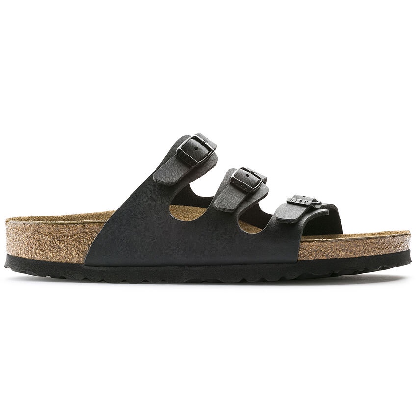 Dép Quai Ngang Nam FLORIDA BIRKENSTOCK BCK053011 MÀU ĐEN