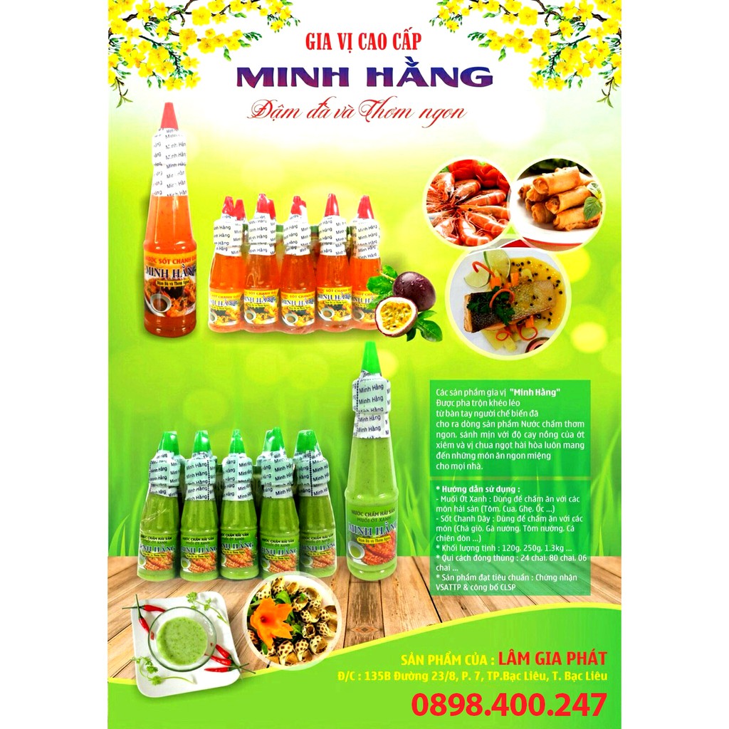 Muối ớt xanh 120gr