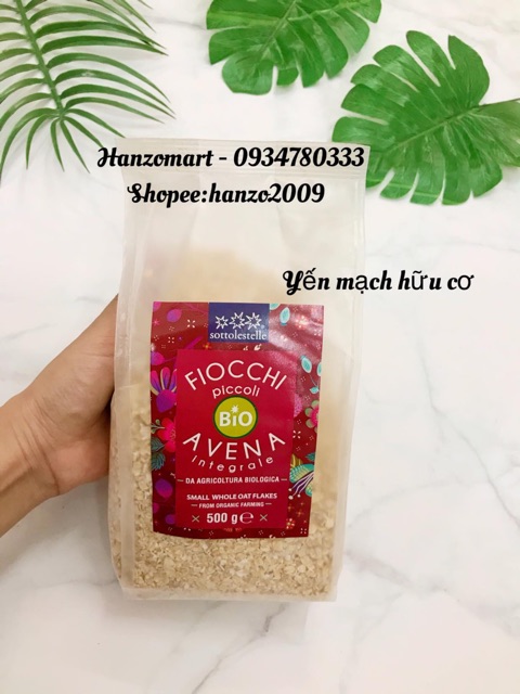 Yến mạch cán vỡ Hafer Flocken Đức cho bé ăn dặm 500gr