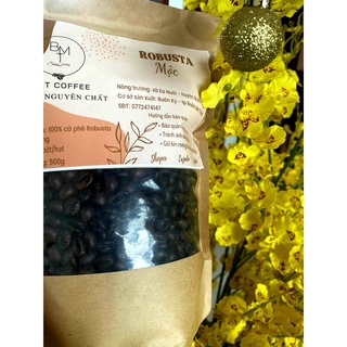 Cà phê robusta nguyên chất rang mộc 100% - robusta buôn ma thuột cafe từ đắk lắk 1 kg
