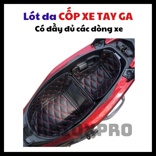 Lót da ốp bảo vệ cốp xe tay ga Sh, Sh mode, Vision, AB, Vario, Lead