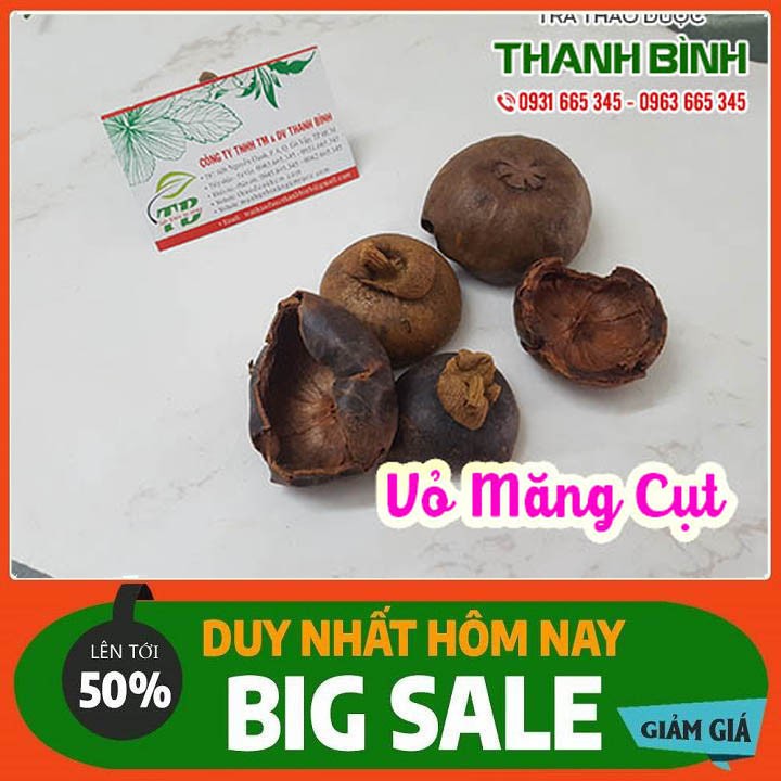 Vỏ Măng Cụt Khô 1Kg - Thảo Dược Thanh Bình Hàng Sấy Khô