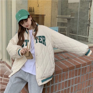 Áo khoác bomber nam nữ trần bông, áo khoác trần bông unisex họa tiết trám hàng quảng châu cao cấp