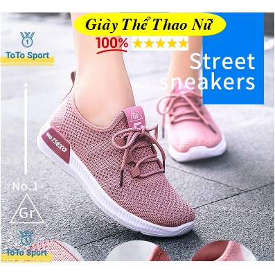 Giày Thể Thao Nữ siêu thoáng siêu êm chân hot trend 2021 Giày Thể Thao Sneaker Nữ GH5