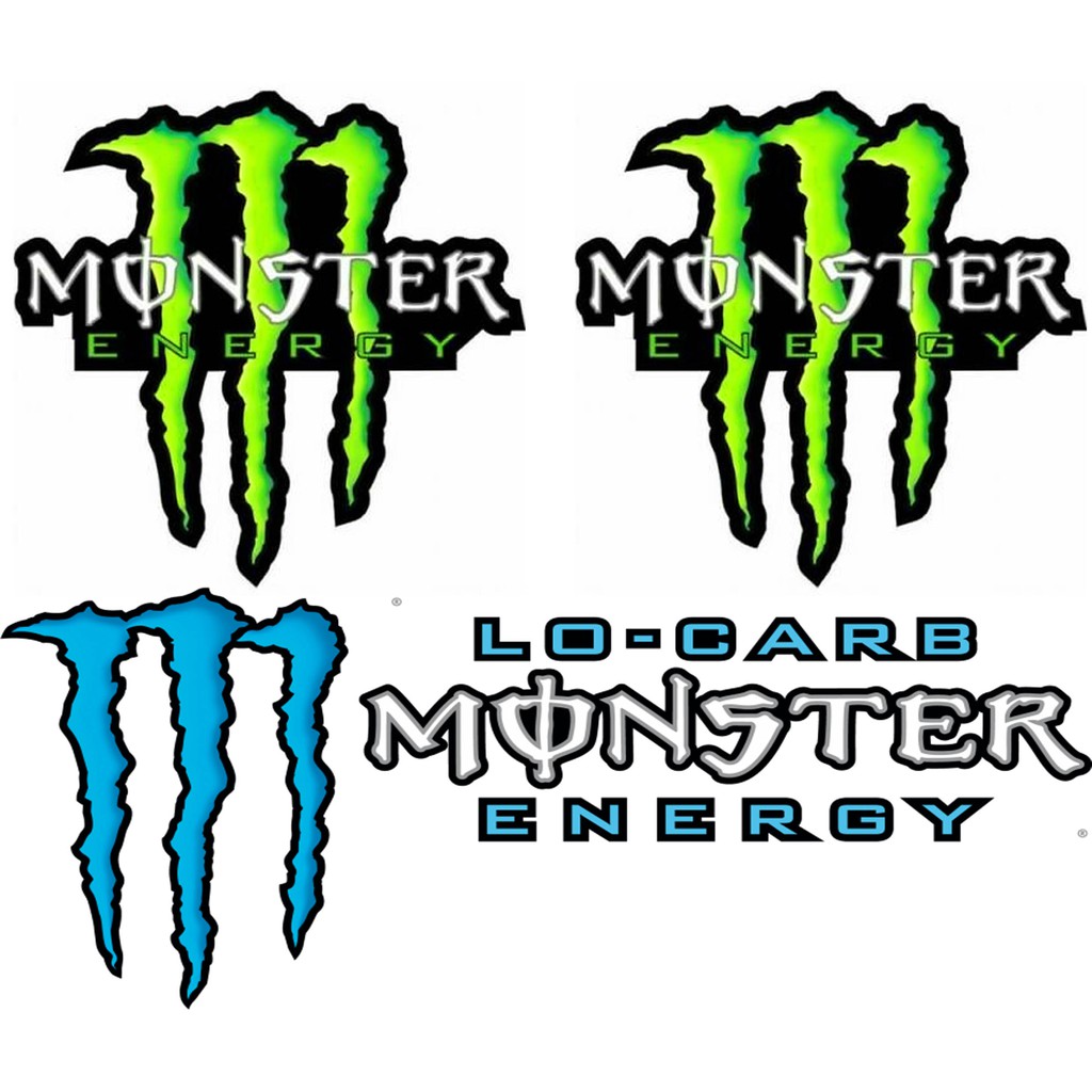 TEM TẤM BỘ MONSTER ARMY DECAL CAO CẤP CHỐNG NƯỚC CHỐNG BAY MÀU