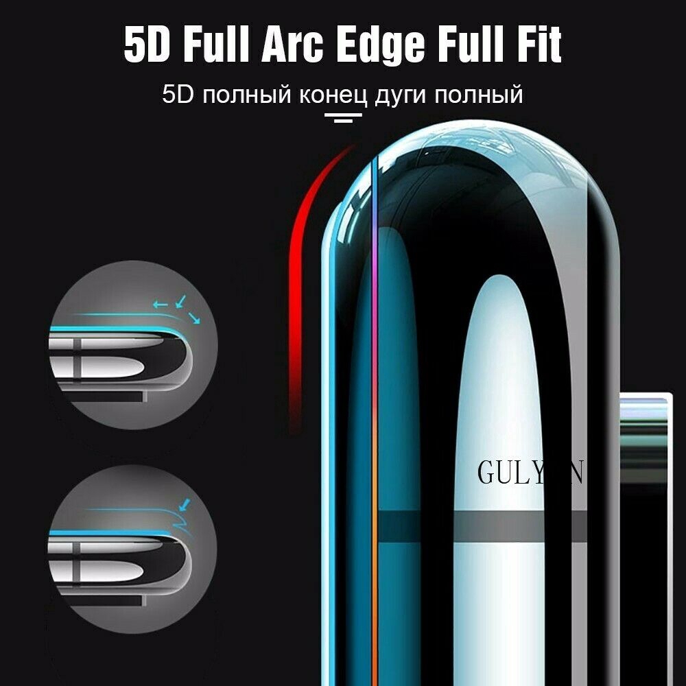 Tấm phim bảo vệ màn hình viền cong 3D cho Huawei p30 p30pro p30 Lite