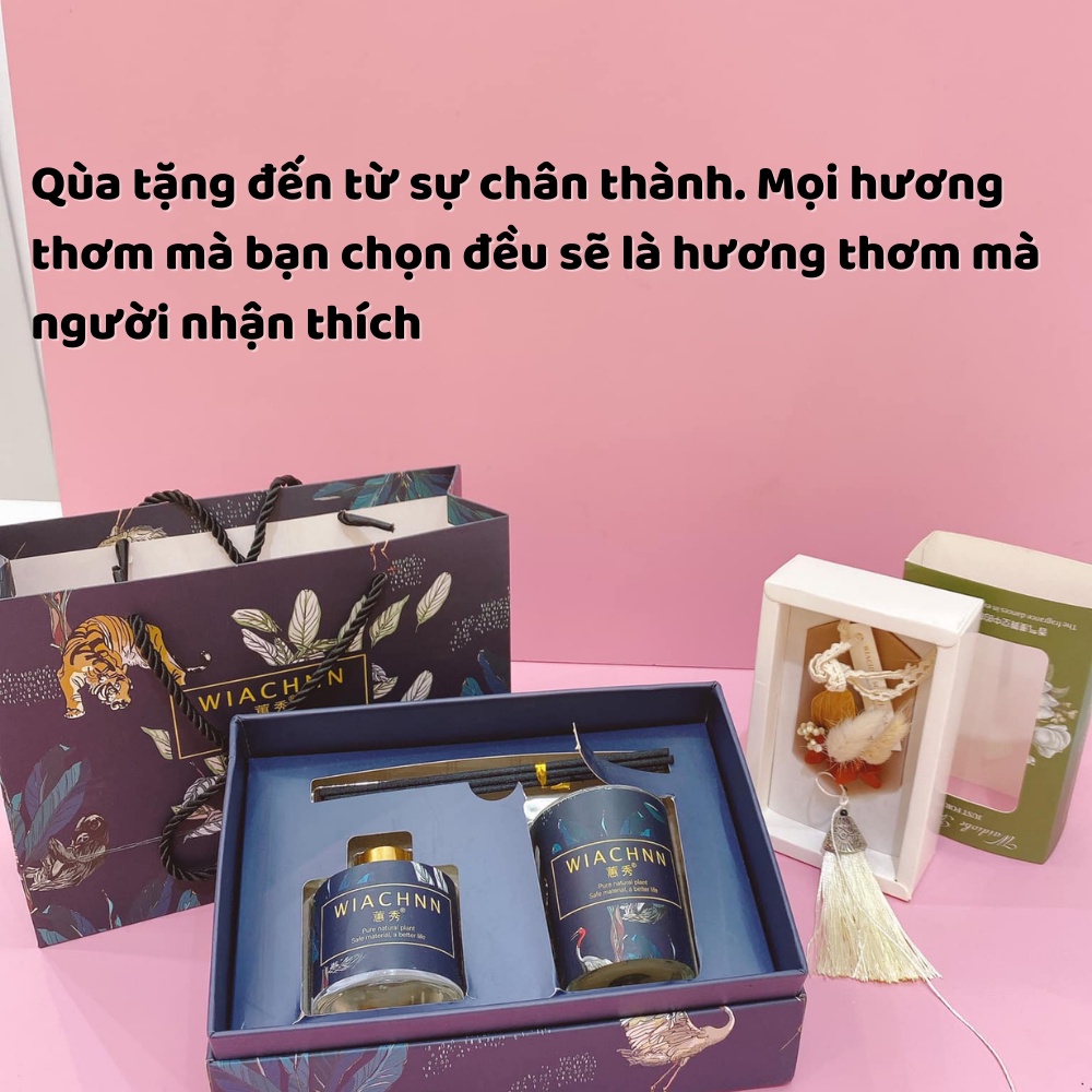 Set quà tặng tinh dầu ,nến và túi xách cao cấp TACHI STORE làm quà tặng các dịp đặc biệt vô cùng sang trọng
