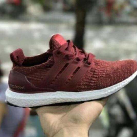 👉🏻 📕 ️🎤 NEW- Bảo hành Giày Adidas Ultra Boost 2017 ( màu đỏ mận) Đẹp Nhất New Nhẩt 2021 $ ˇ % -JK&x 🐌