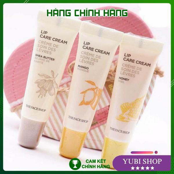 [HÀNG AUTH] Dưỡng Môi The Face Shop - Son dưỡng môi làm mềm môi THEFACESHOP LIP CARE CREAM 12g