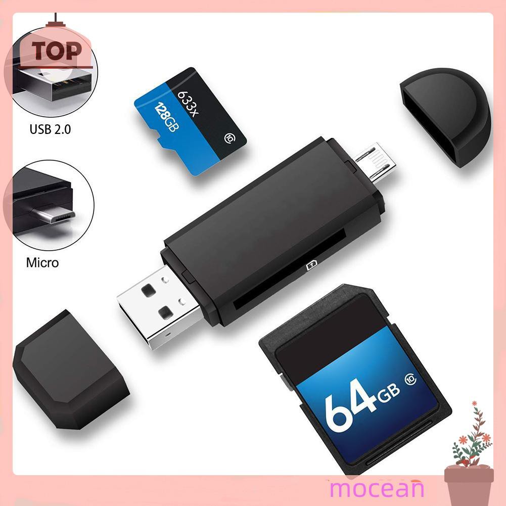 Đầu Đọc Thẻ Nhớ Usb 2.0 Cho Pc Android F07 #