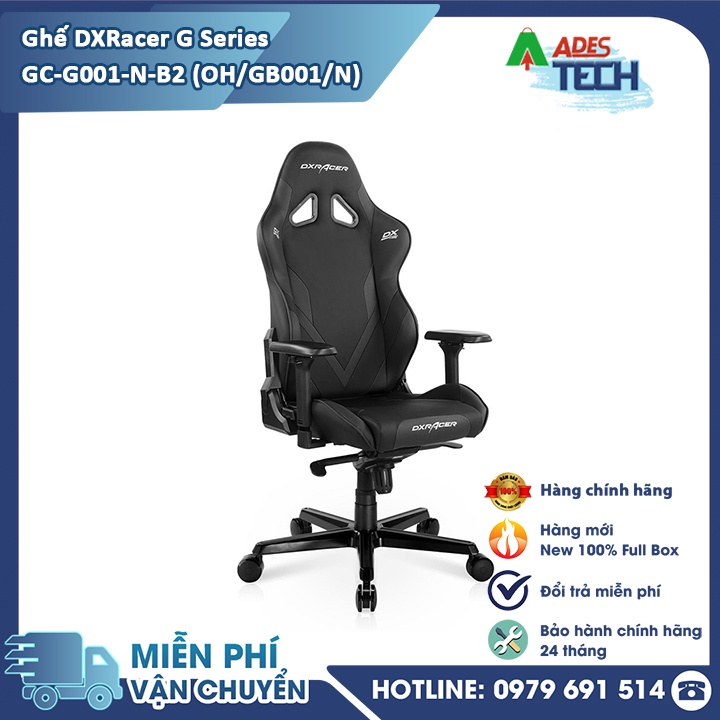 Ghế DXRacer G Series GC-G001-N-B2  ✳️KHÓA NGHIÊNG AN TOÀN✳️ Thoải mái khi nghi ngơi thư giãn