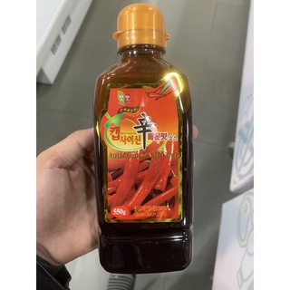 Tinh dầu ớt hàn quốc ( nấu mì cay, bánh gạo cay...v.v )