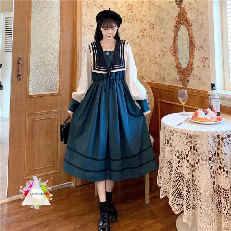 ĐẦM LOLITA CỔ THỦY THỦ - ĐẦM TIỂU THƯ TRANG NHÃ 🌼