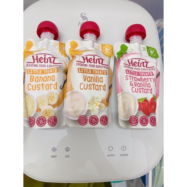 Váng Sữa Heinz Custard Úc 120g Date mới