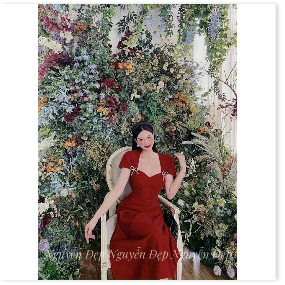 Đầm Umi kèm nơ đá DỰ TIỆC SIÊU SANG TRỌNG CHO CÁC NÀNG KME STORE