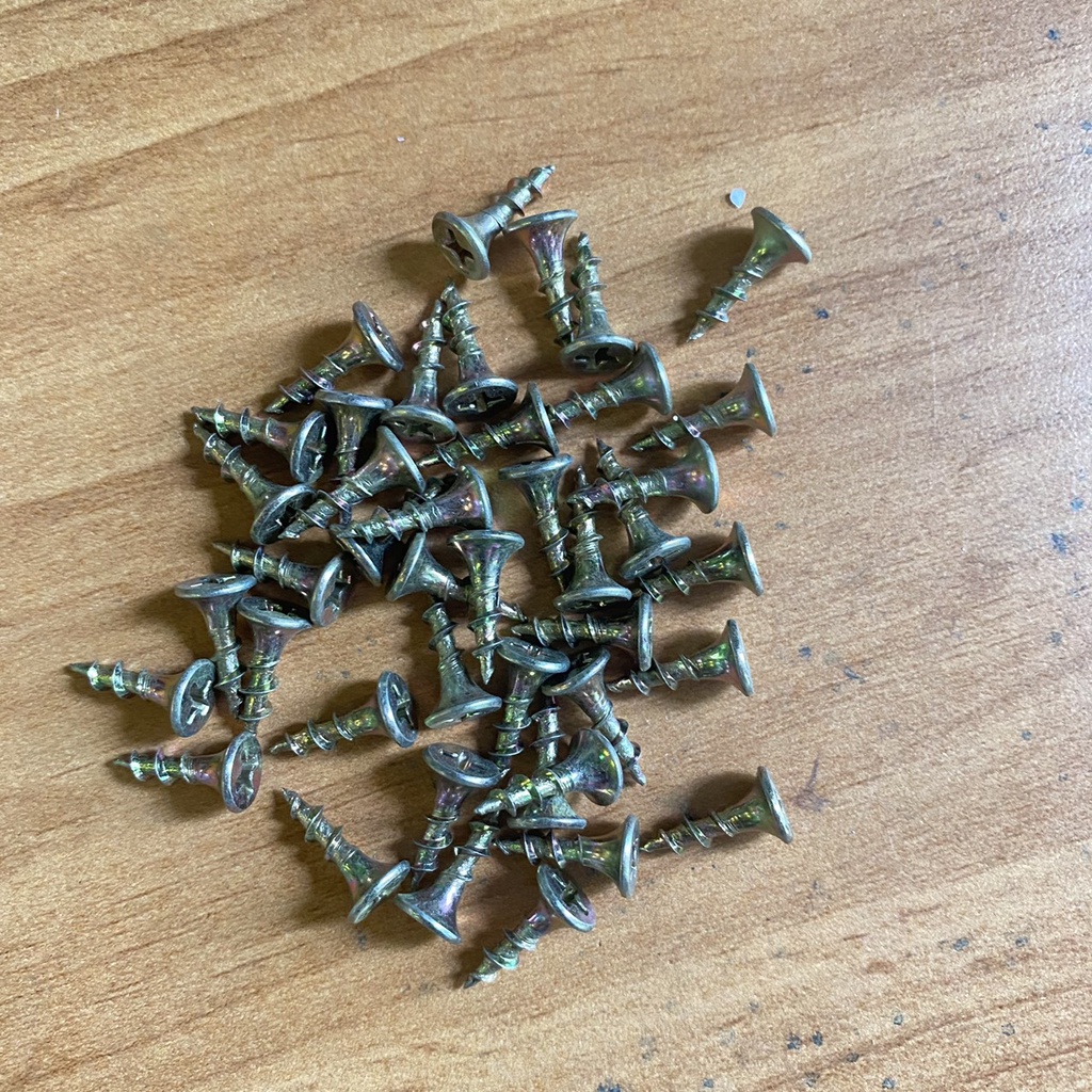 100gram VÍT BẮN GỖ VÀNG các size 1.5cm, 2cm, 2.5cm, 3cm, 4cm, 5cm, 6cm, 7cm