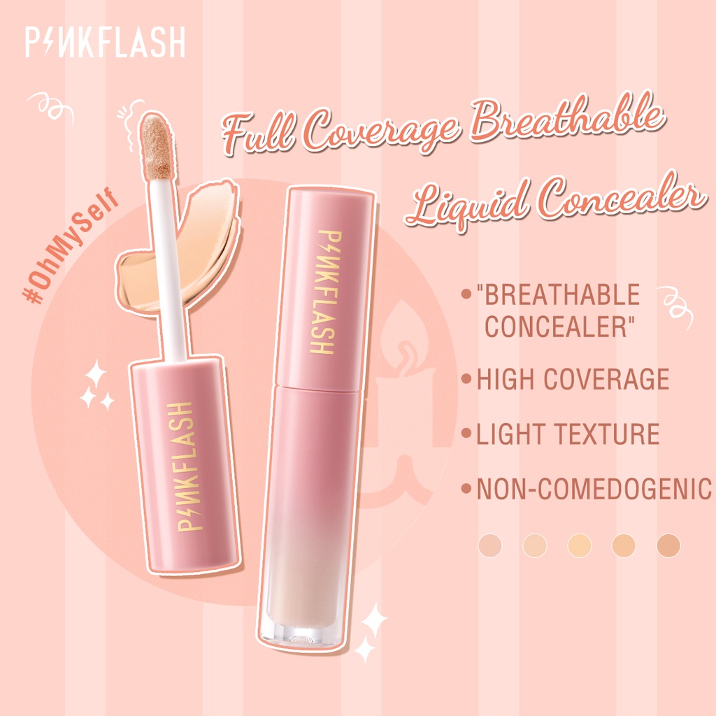 Bộ trang điểm mặt PINKFLASH OhMyColor 50531 8 món phiên bản kỷ niệm