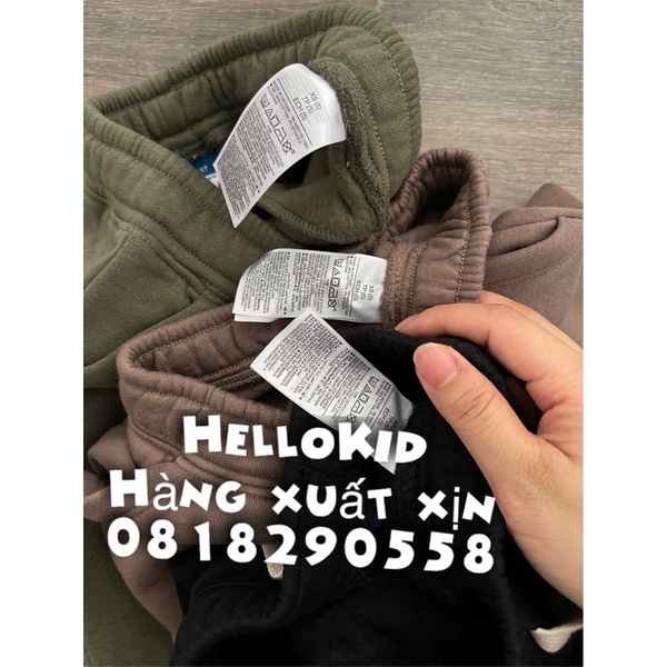 Q209 - Quần nỉ trơn 0ldnavy cho bé