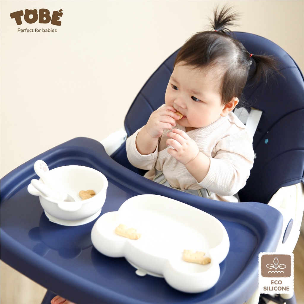Set ăn dặm silicon Hổ ToBé
