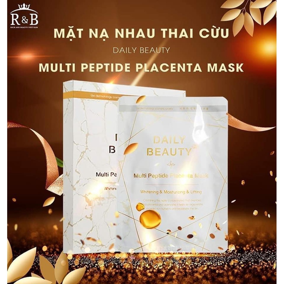 Mặt Nạ Nhau Thai Cừu Multi Peptide Placenta Mask