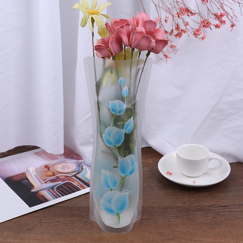 Lọ hoa bằng nhựa PVC dùng để trang trí nội thất đa năng tiện dụng