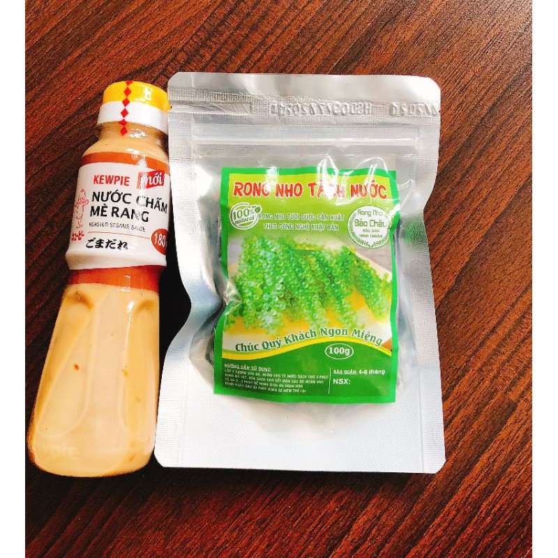 Rong nho tách nước Bảo Châu (tặng kèm 1 gói sốt mè) | BigBuy360 - bigbuy360.vn