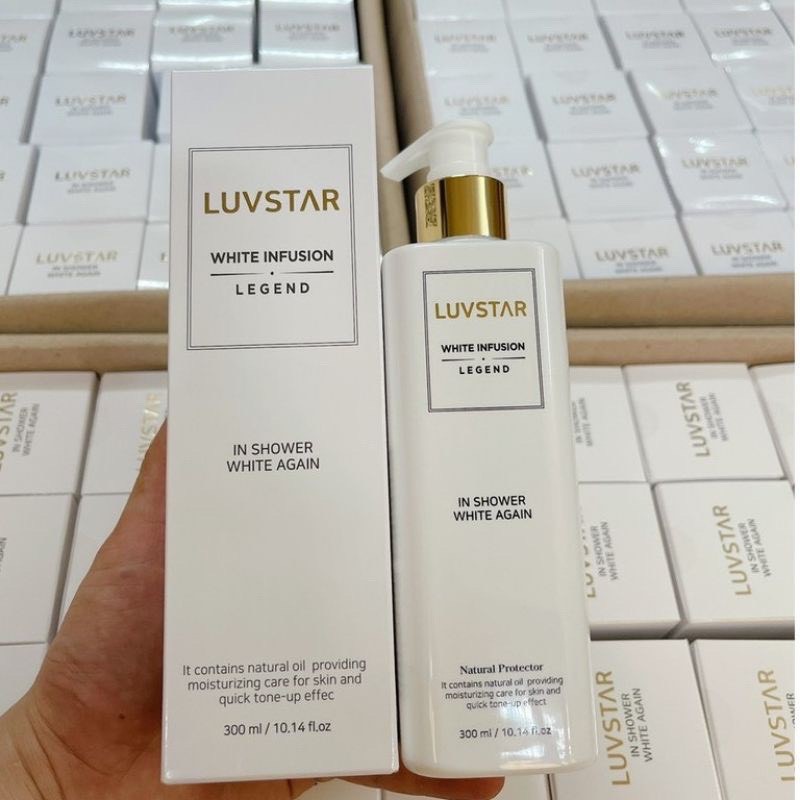 Sữa Tắm truyền trắng Da Luvstar Body White Infusion Legend 300ml