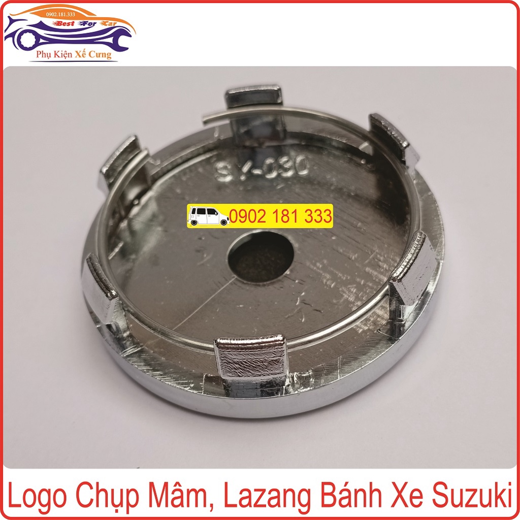 Logo Chụp Mâm, Lazang Bánh Xe, Nắp Logo Chụp Lazang Ô tô Suzuki