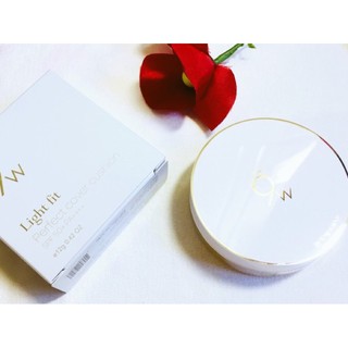 Phấn nước 9wishes light fit perfect cover cushion spf 50+ pa++++