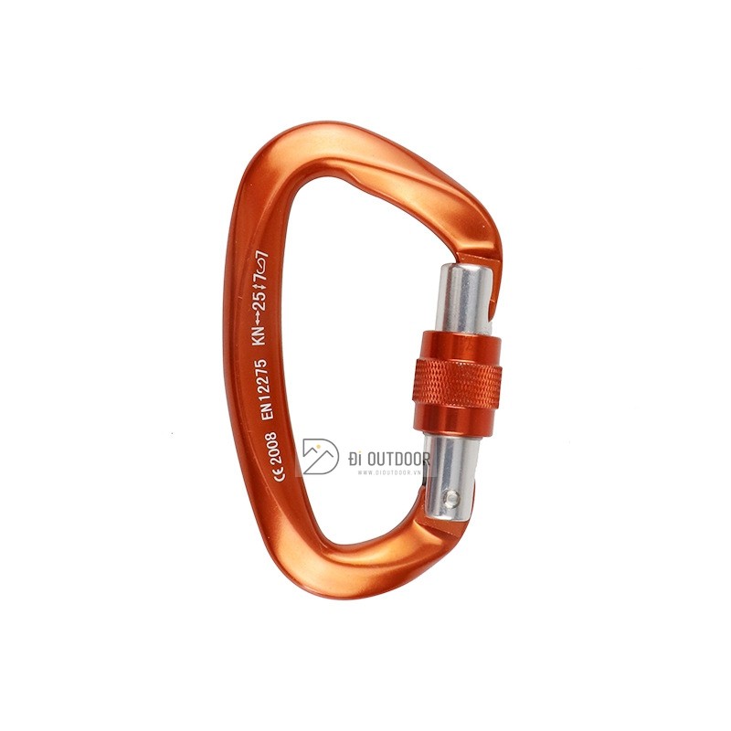 Móc khóa leo núi an toàn Carabiner 25KN- 2500KG