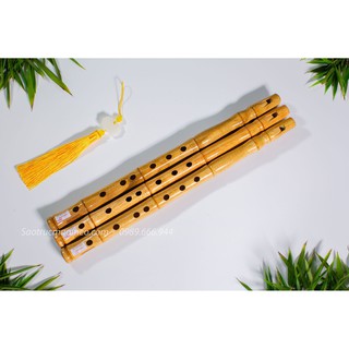 sáo dọc gỗ Mão Mèo