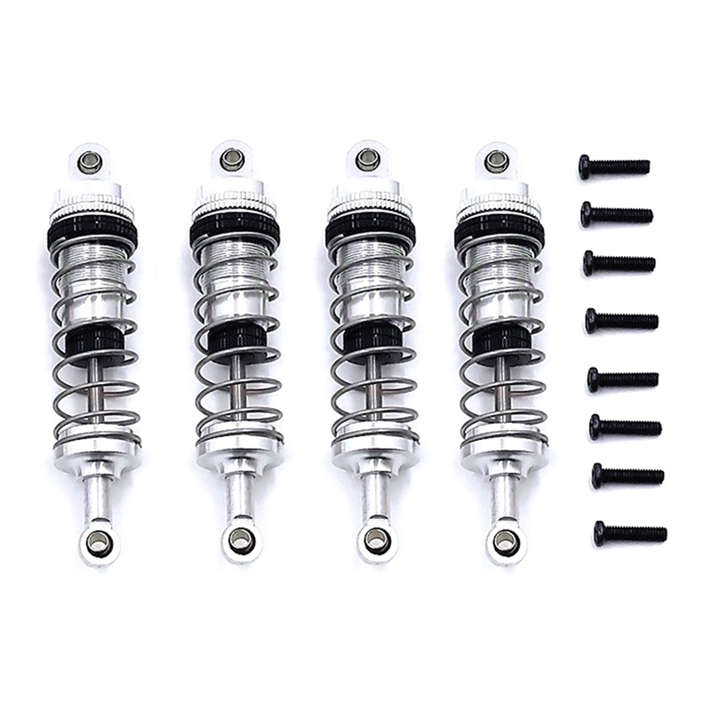 Bộ 2 Hoặc 4 Phuộc Giảm Xóc Kim Loại Điều Chỉnh Được Cho Wltoys 144001 124019 124018 Phụ Kiện Nâng Cấp Cho Xe Điều Khiển Từ Xa