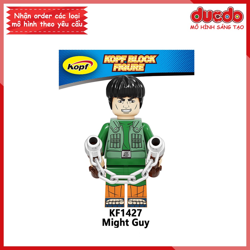 Minifigures các nhân vật Naruto Madara Kikimaro Kabuto - Đồ chơi Lắp ghép Xếp hình Mô hình Mini Kopf KF6126