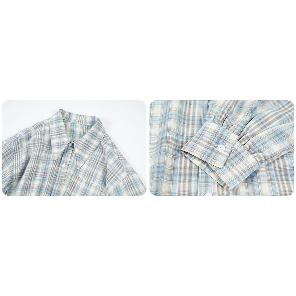 Áo sơ mi nữ kiểu tiểu thư Hàn Quốc bánh bèo bigsize form rộng đẹp kiểu công sở K3T1-3