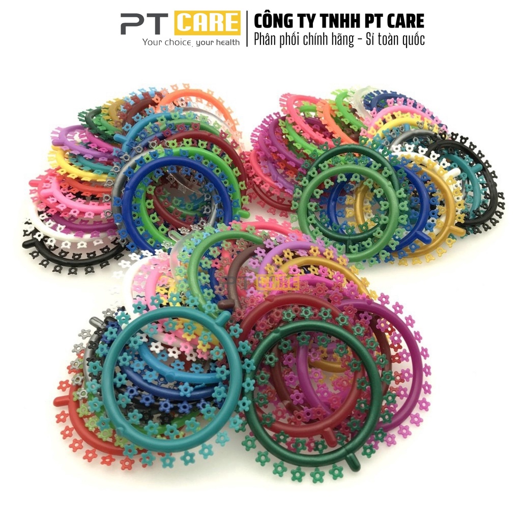 PT CARE | Thun Tại Chỗ/ Vòng Cao Su Chỉnh Nha Co Giãn Hình Kitty Micky Hoa Văn Xinh Xắn Dùng Trong Nha Khoa