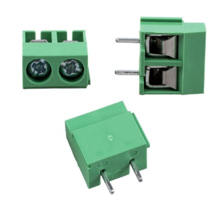 Đầu Nối Dây Điện, Domino  KF301 2p, KF301 3p Màu Xanh Dương/Xanh Lá