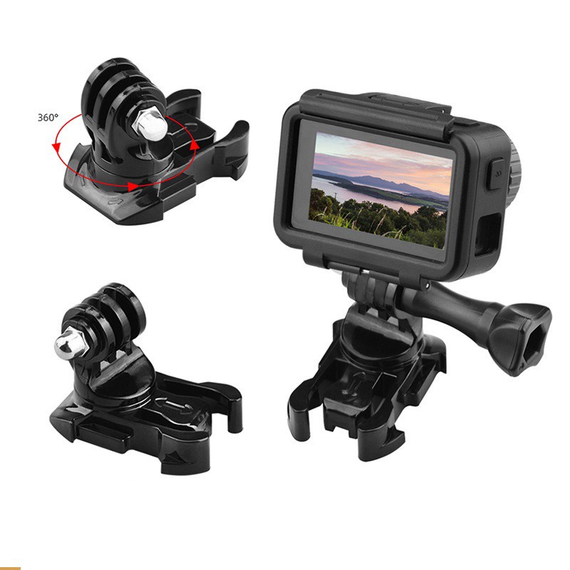 Giá đỡ máy ảnh thể thao LAMMCOU thao tác nhanh thiết kế 4 trong 1 thích hợp cho GoPro Hero Yi 4K H9