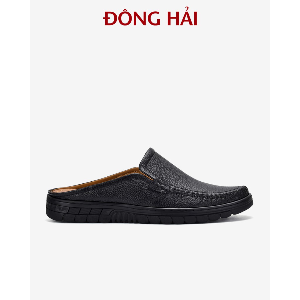 Dép sapo nam Đông Hải siêu nhẹ chất liệu da bò - G1020