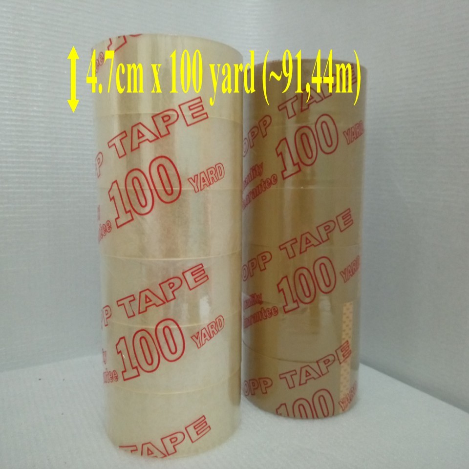 Cây 6 cuộn băng keo RABBITS TAPE 100yard