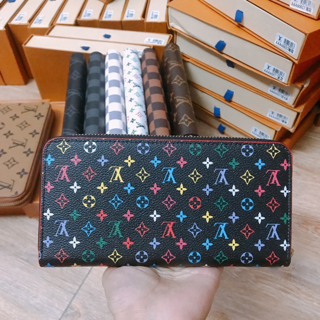 Ví Dài Dây Kéo Cầm Tay Full Box  Rosabeli