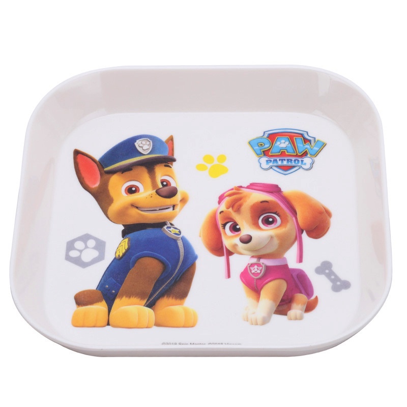 Paw Patrol Khay Đựng Thức Ăn Chống Rơi Họa Tiết Hoạt Hình Đáng Yêu Cho Bé