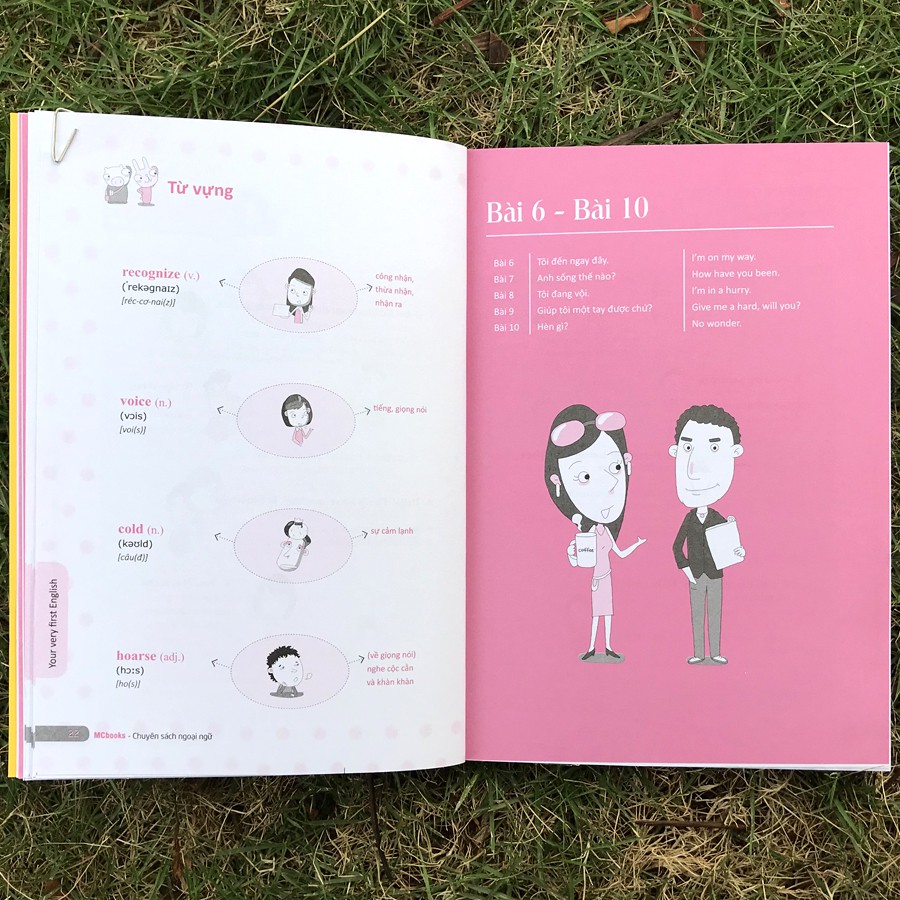 Sách - Your Very First English - Tự Học Nghe Nói Tiếng Anh Chuẩn - Dễ - Nhanh - Volume 1