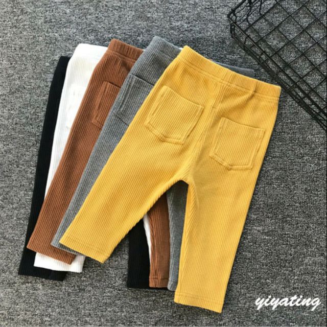 Quần legging 2 túi sau